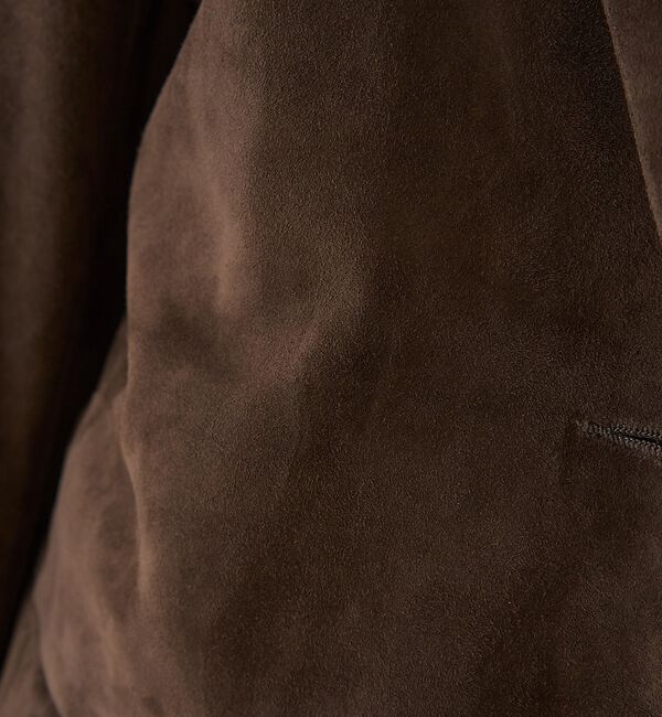 Rouge vif「ゴートスエードシングルジャケット」|テーラードジャケット|