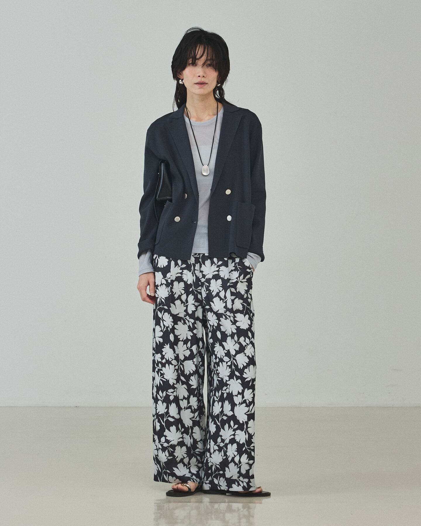 qualite「シルエットフラワーパンツ」|その他|