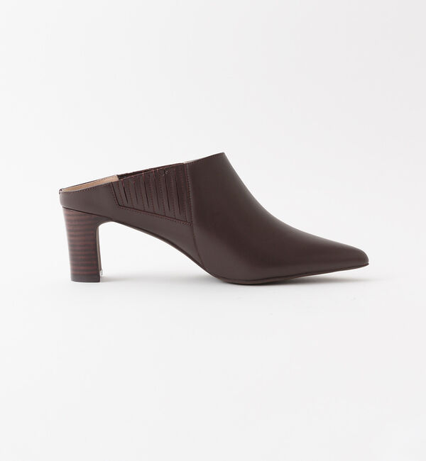 AU BANNISTER「ポインテッドミュール」|パンプス|