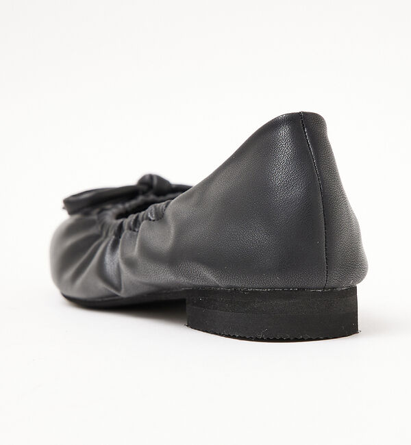 AU BANNISTER「【LAROUTE】ギャザーバレエシューズ」|バレエシューズ|