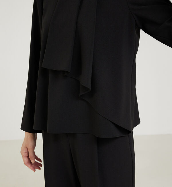 abahouse mavie「【上下２点セット/エニデイカセット】タックフレアーセットアップ」|スーツ|