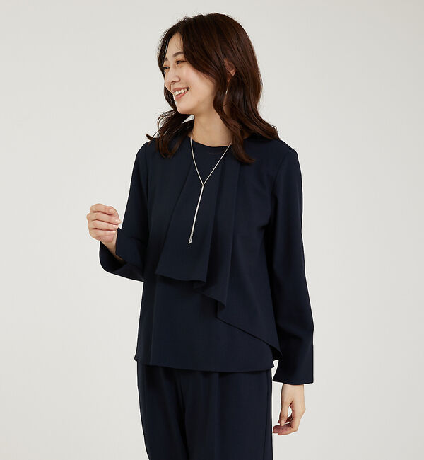 abahouse mavie「【上下２点セット/エニデイカセット】タックフレアーセットアップ」|スーツ|