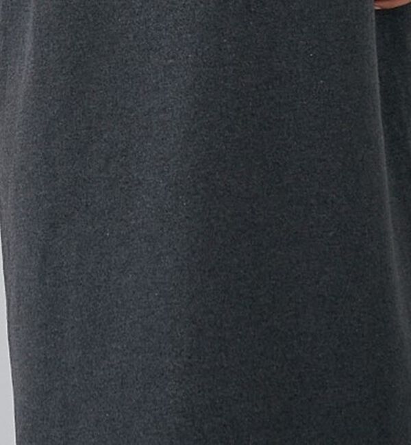 abahouse mavie「【体型カバー】ノーカラーロングコート/冬服/長袖/フォーマル/セミオケ/ウール混」|ノーカラーコート|