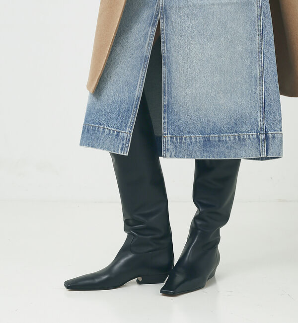 The Store by C' 「【KHAITE】MARFA KNEE HIGH BOOT」|ショートブーツ|