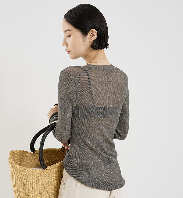 The Store by C' 「【COCUCA】ラメリブニット」|ニット・セーター|