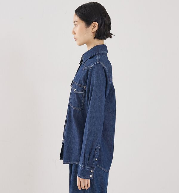 The Store by C' 「【TWP】Cowboy Take Me Away Shirt／デニムシャツ」|シャツ・ブラウス|
