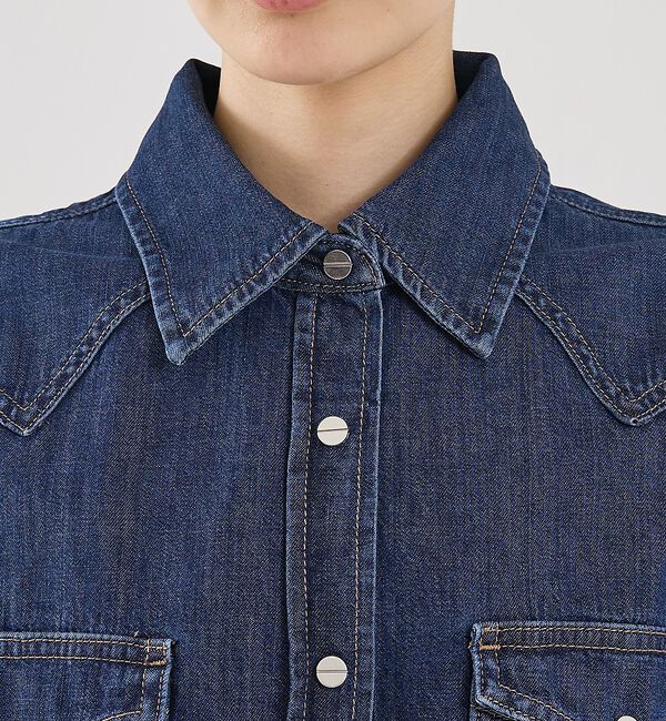 The Store by C' 「【TWP】Cowboy Take Me Away Shirt／デニムシャツ」|シャツ・ブラウス|
