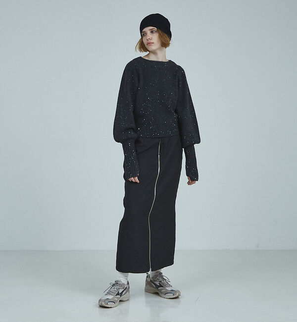 NOMINE「スパンコール ラメ ニット」|ニット・セーター|