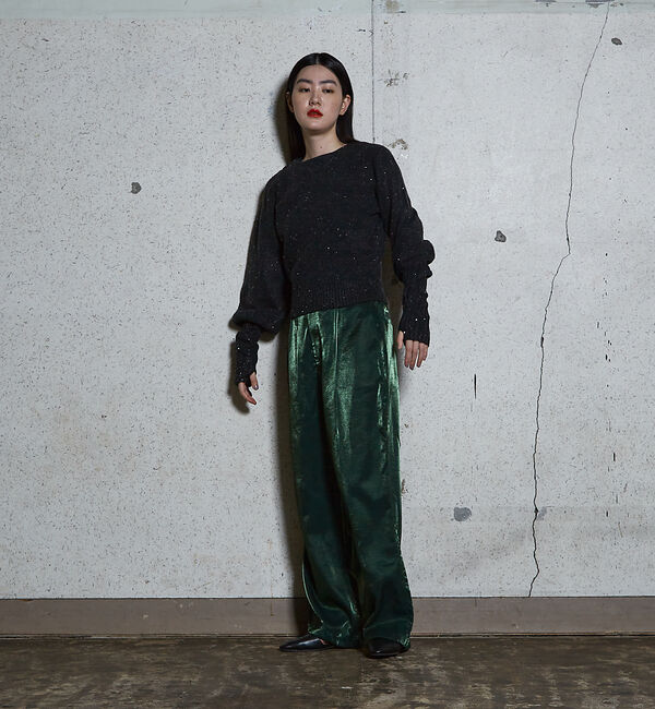 NOMINE「スパンコール ラメ ニット」|ニット・セーター|