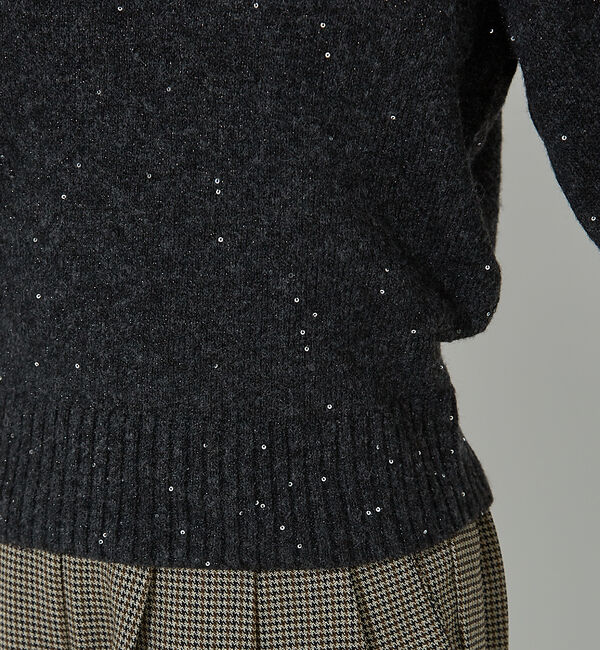 NOMINE「スパンコール ラメ ニット」|ニット・セーター|