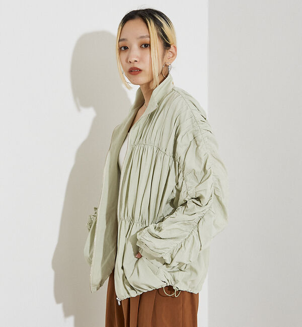 NOMINE「シャーリング ブルゾン」|ブルゾン・スタジャン|