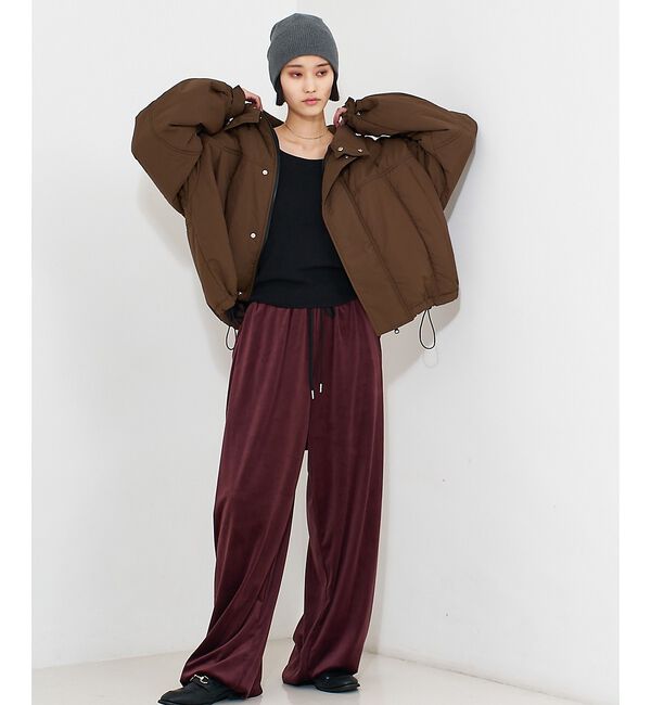 NOMINE「ショート モンスターパーカー」|ダウン|