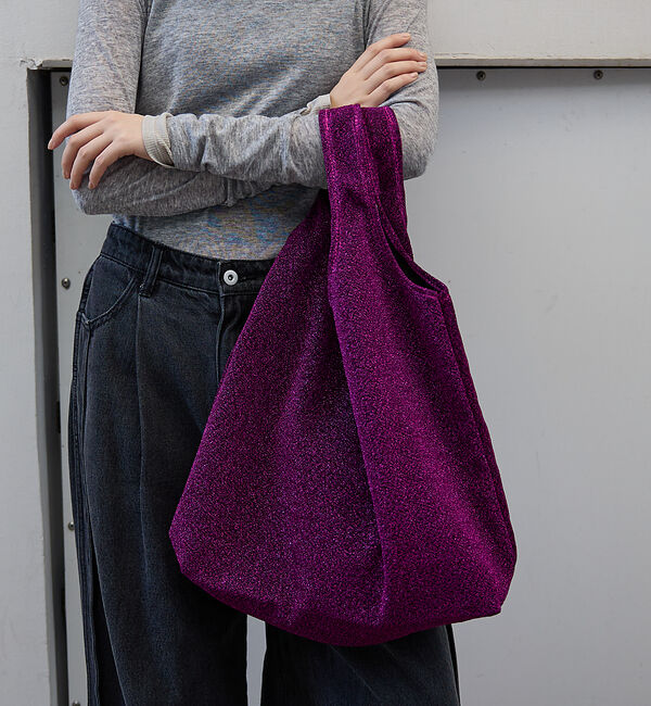 NOMINE「【AT CREATION】ラメ トートバッグ」|トートバッグ|