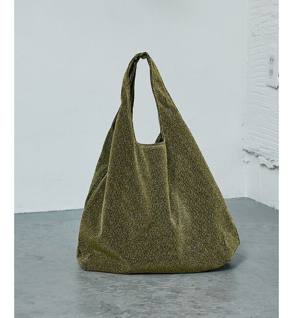 NOMINE「【AT CREATION】ラメ トートバッグ」|トートバッグ|イエロー