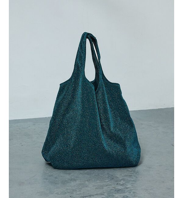 NOMINE「【AT CREATION】ラメ トートバッグ」|トートバッグ|ブルー