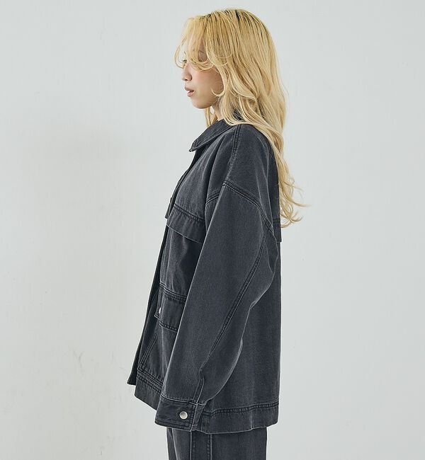 NOMINE「【セットアップ対応】オーバーサイズ デニム ジャケット / カバーオール【予約】」|その他|