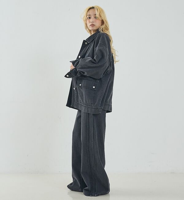 NOMINE「【セットアップ対応】オーバーサイズ デニム ジャケット / カバーオール【予約】」|その他|