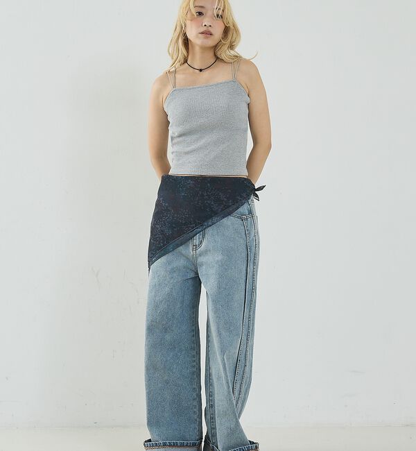 NOMINE「メロー シアー スカーフ【予約】」|バンダナ・スカーフ|