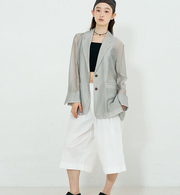 NOMINE「メロー シアー スカーフ【予約】」|バンダナ・スカーフ|