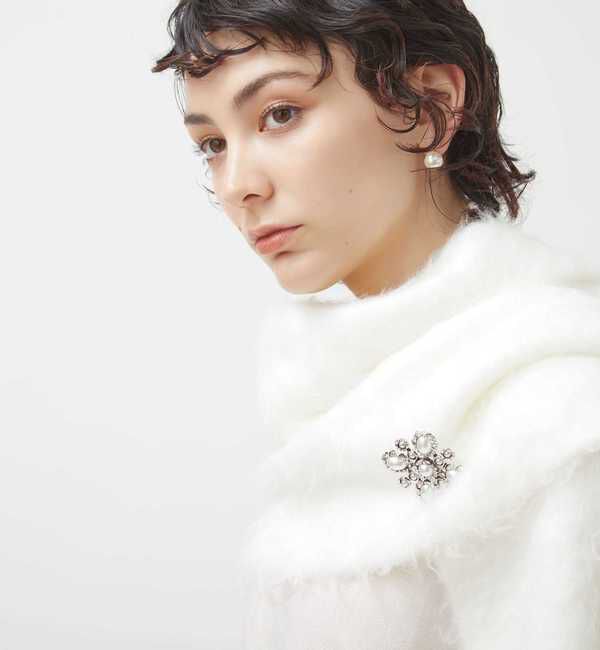 Liesse「モヘア混ボリュームストール」|ストール|