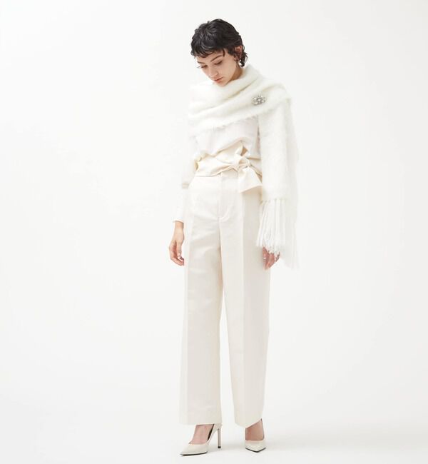 Liesse「モヘア混ボリュームストール」|ストール|