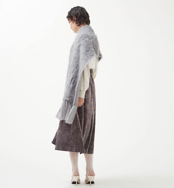 Liesse「モヘア混ボリュームストール」|ストール|