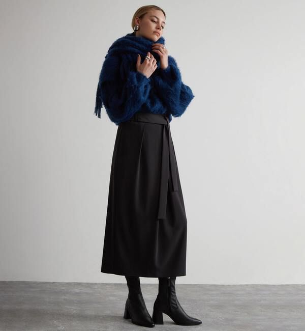 Liesse「モヘア混ボリュームストール」|ストール|