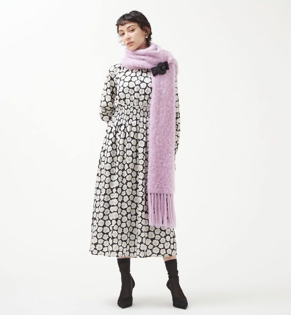 Liesse「モヘア混ボリュームストール」|ストール|