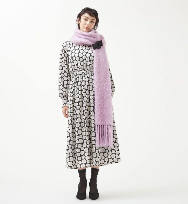 Liesse「モヘア混ボリュームストール」|ストール|