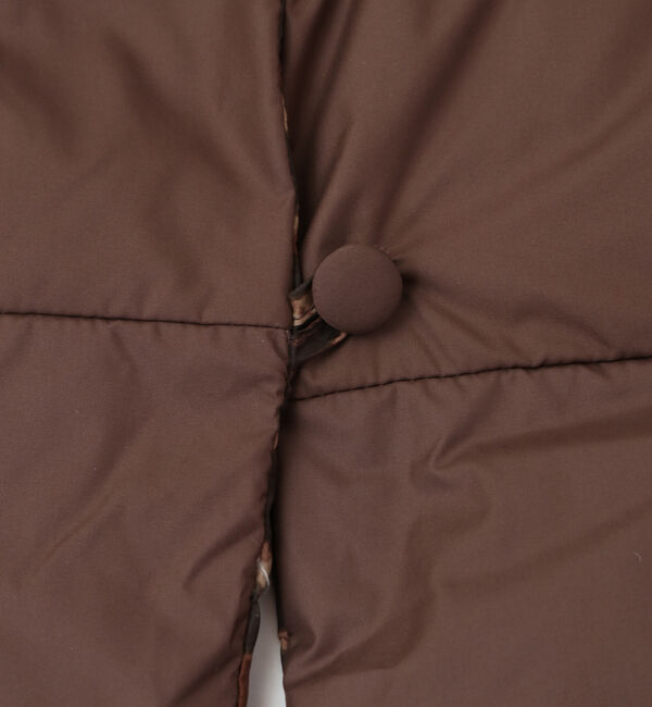 Soffitto「【manipuri/マニプリ】リバーシブルダウンストール レオパードゼブラ」|ストール|