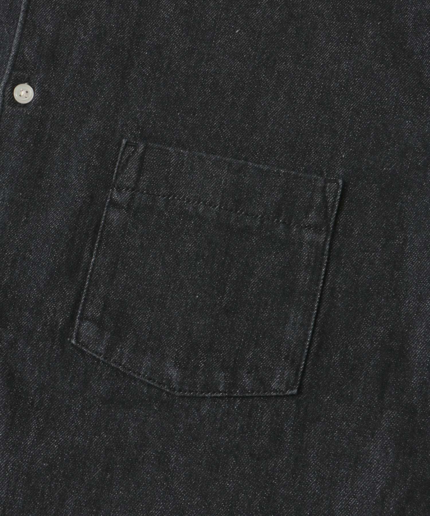 URBAN RESEARCH DOORS「デニムバンドカラーシャツ」|シャツ・ブラウス|