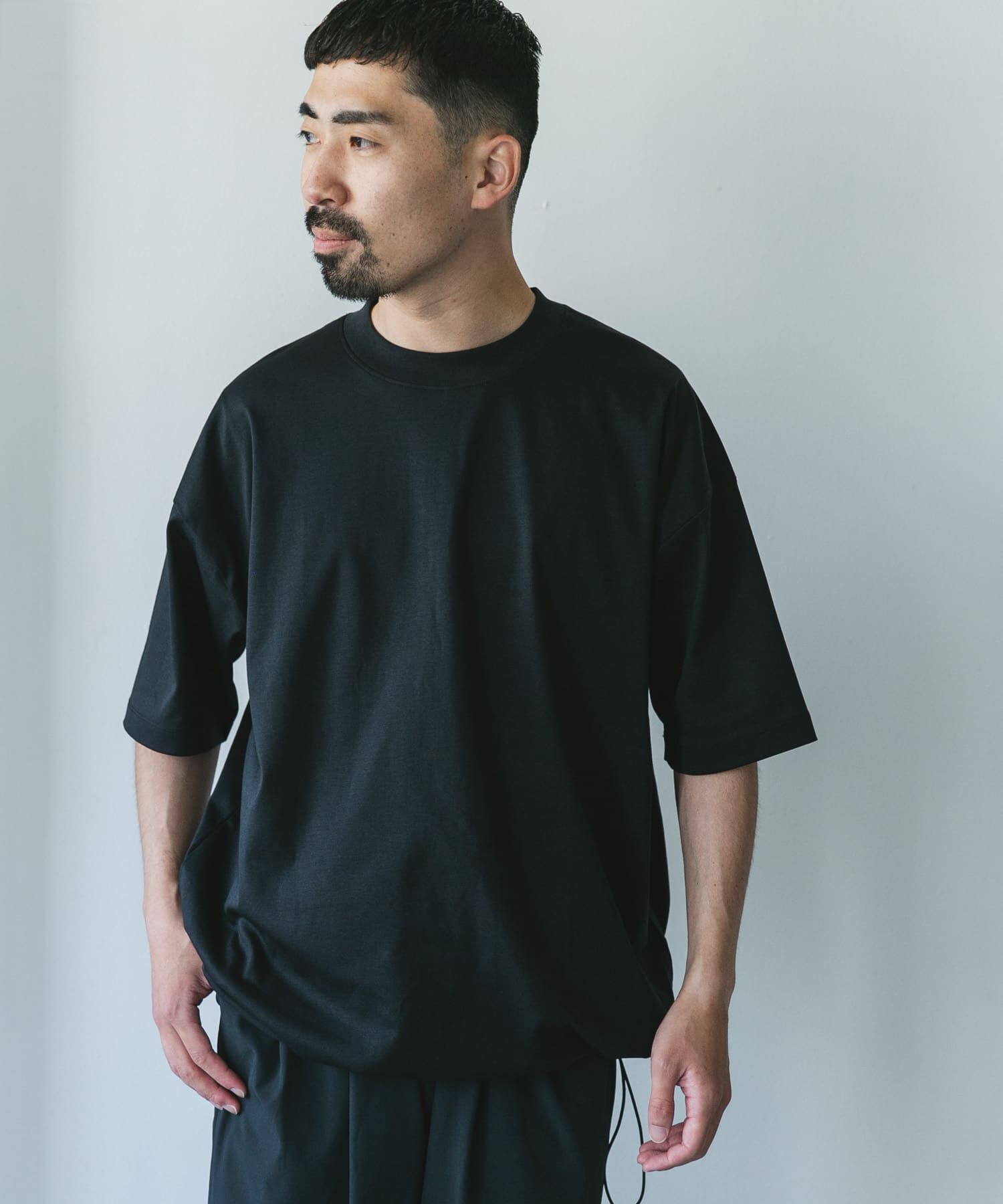 URBAN RESEARCH DOORS「『仁村紗和さん着用』『UR TECH』サマシェア ドロストTシャツ」|Tシャツ・カットソー|