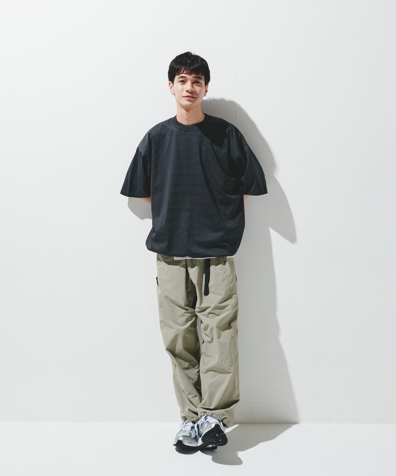 URBAN RESEARCH DOORS「『仁村紗和さん着用』『UR TECH』サマシェア ドロストTシャツ」|Tシャツ・カットソー|