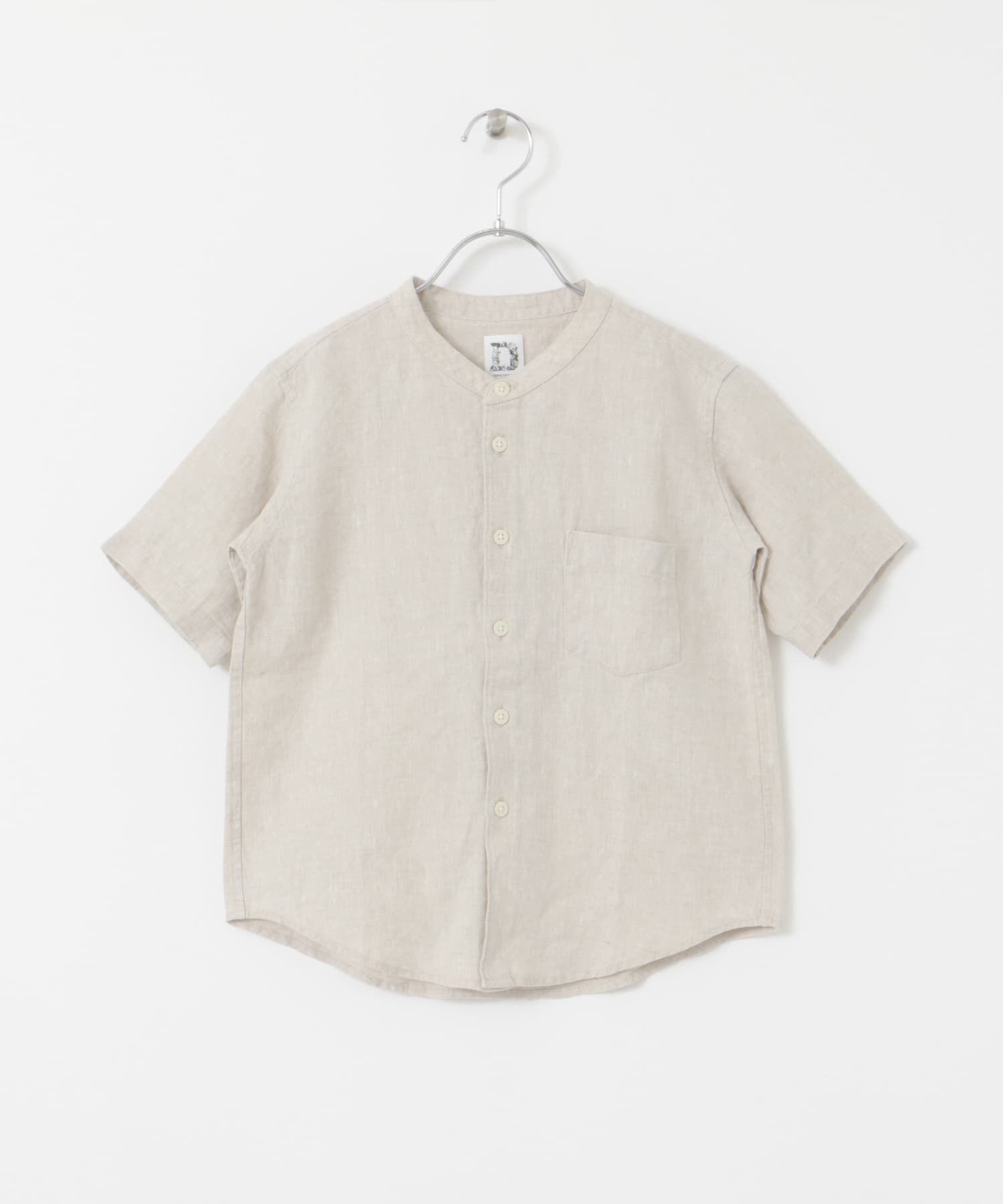 URBAN RESEARCH DOORS「『親子リンク』シルケットリネンバンドカラーシャツ(KIDS)」|その他|