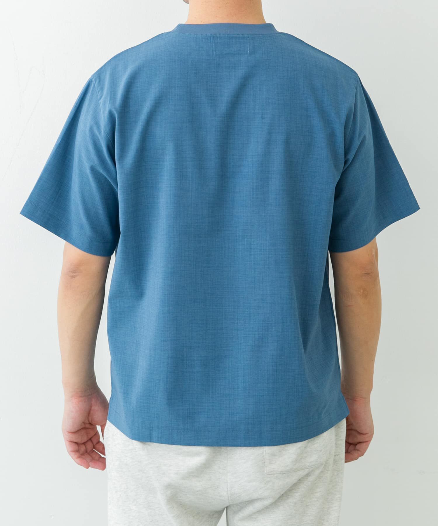 Sonny Label 「『吸水速乾』クイックドライリネンタッチTシャツ」|Tシャツ・カットソー|