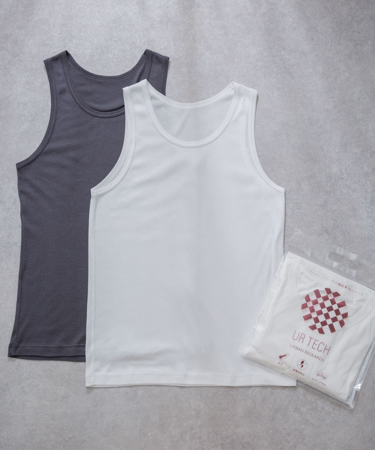 URBAN RESEARCH「『UR TECH』タンクトップ」|タンクトップ|