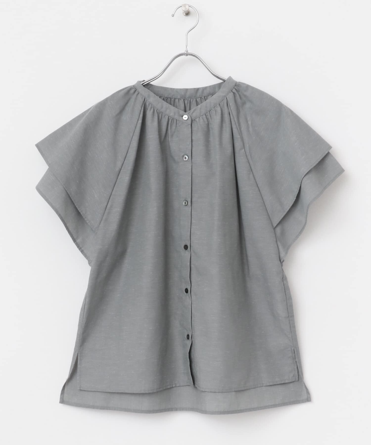 URBAN RESEARCH ROSSO「リンネル8月号掲載『UR TECH』F by ROSSO　フレアスリーブブラウス」|シャツ・ブラウス|