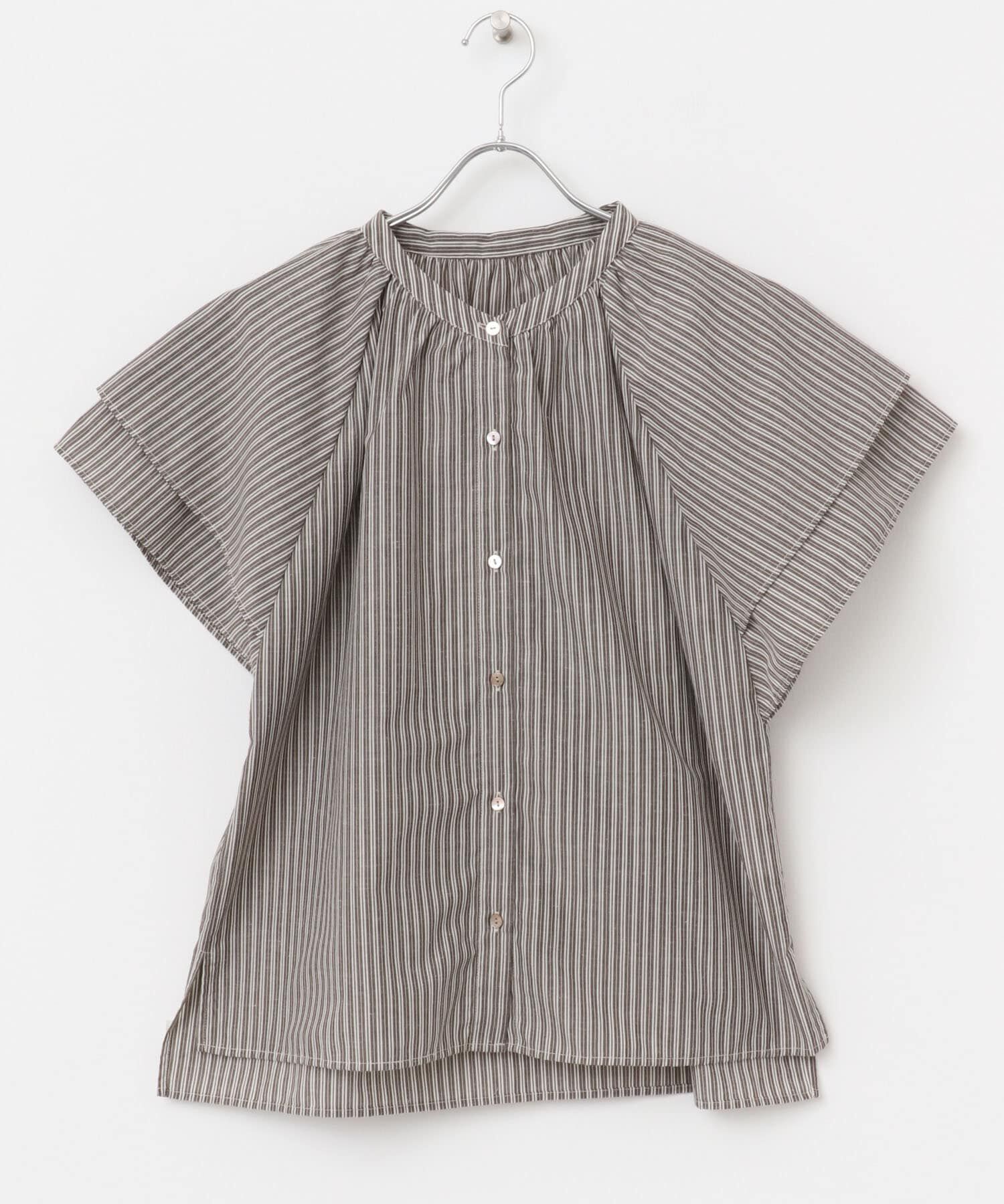 URBAN RESEARCH ROSSO「リンネル8月号掲載『UR TECH』F by ROSSO　フレアスリーブブラウス」|シャツ・ブラウス|