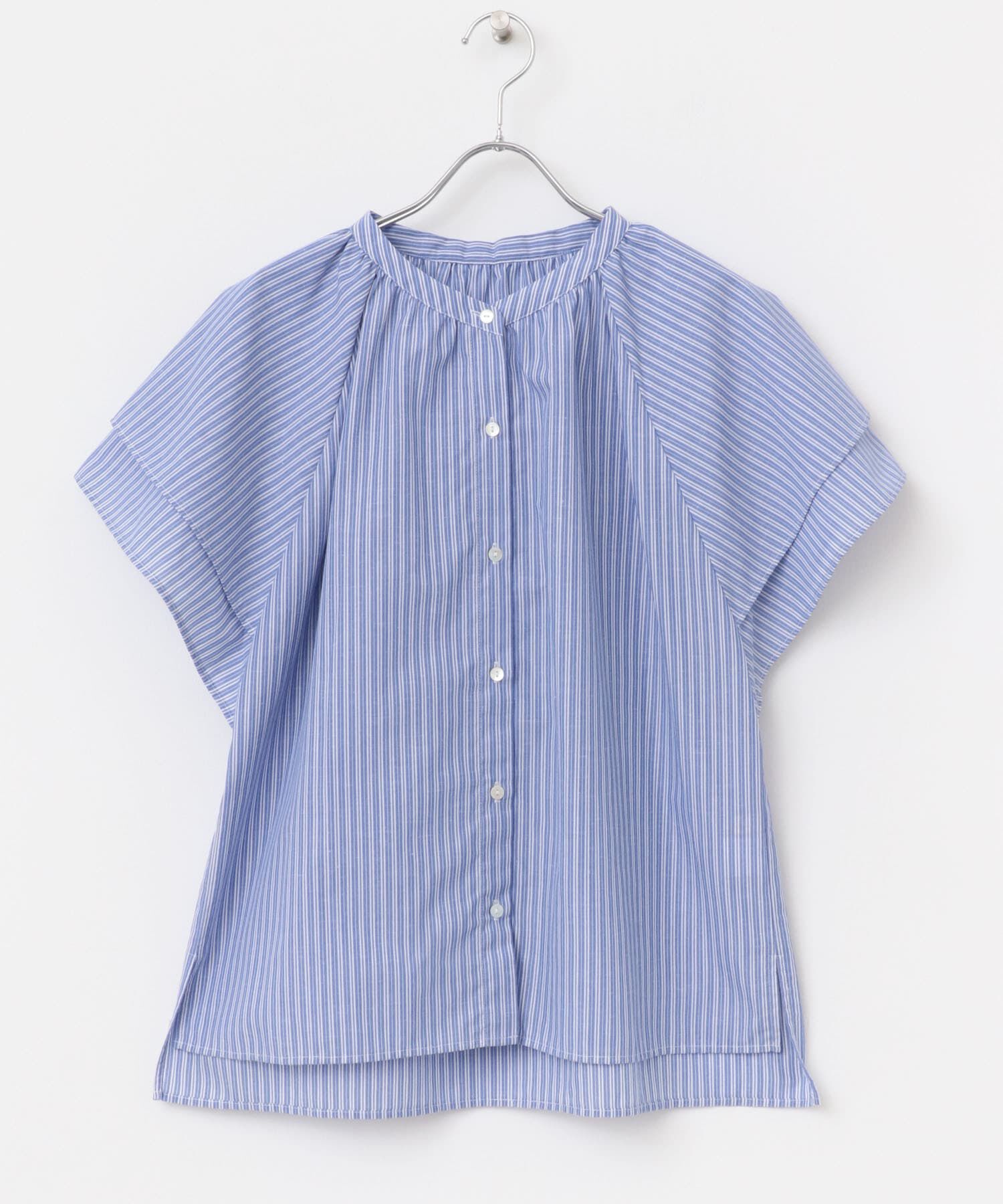 URBAN RESEARCH ROSSO「リンネル8月号掲載『UR TECH』F by ROSSO　フレアスリーブブラウス」|シャツ・ブラウス|