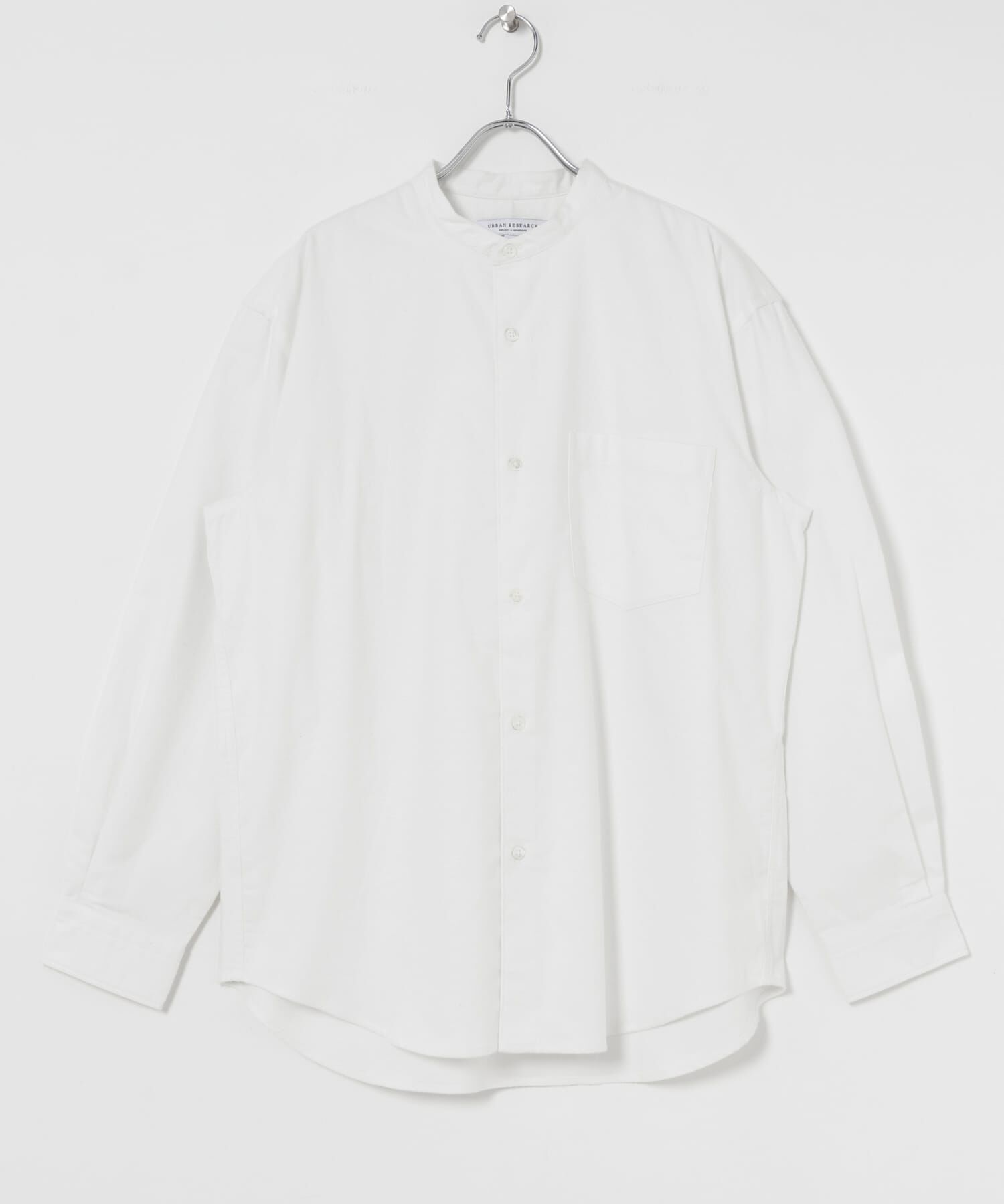 URBAN RESEARCH「『UR TECH』バンドカラーシャツ」|シャツ・ブラウス|