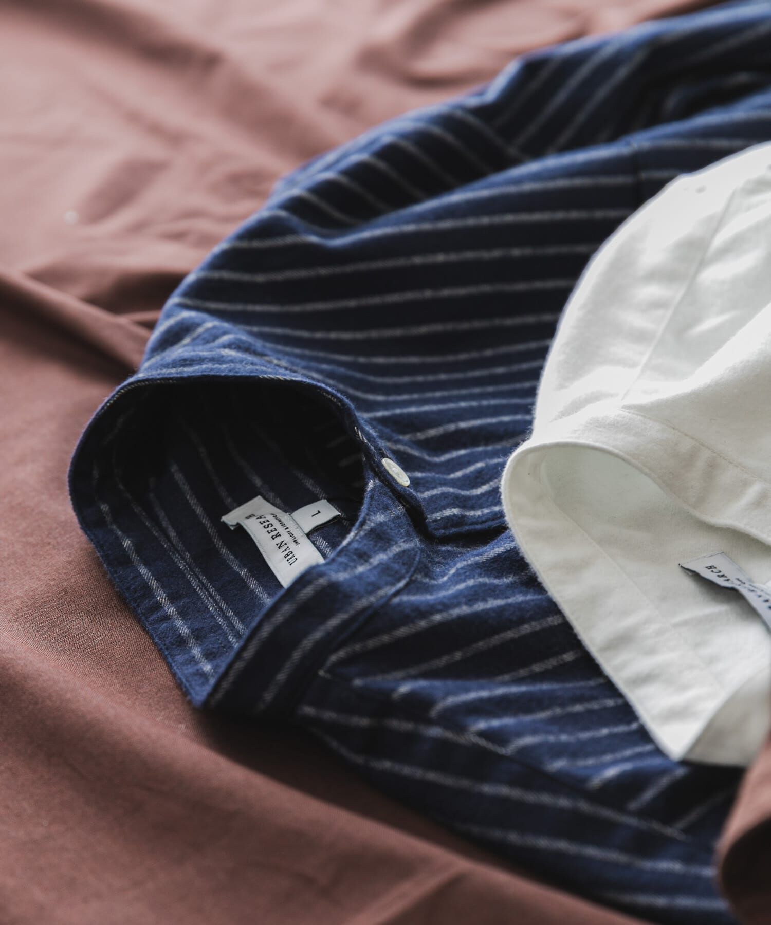 URBAN RESEARCH「『UR TECH』バンドカラーシャツ」|シャツ・ブラウス|