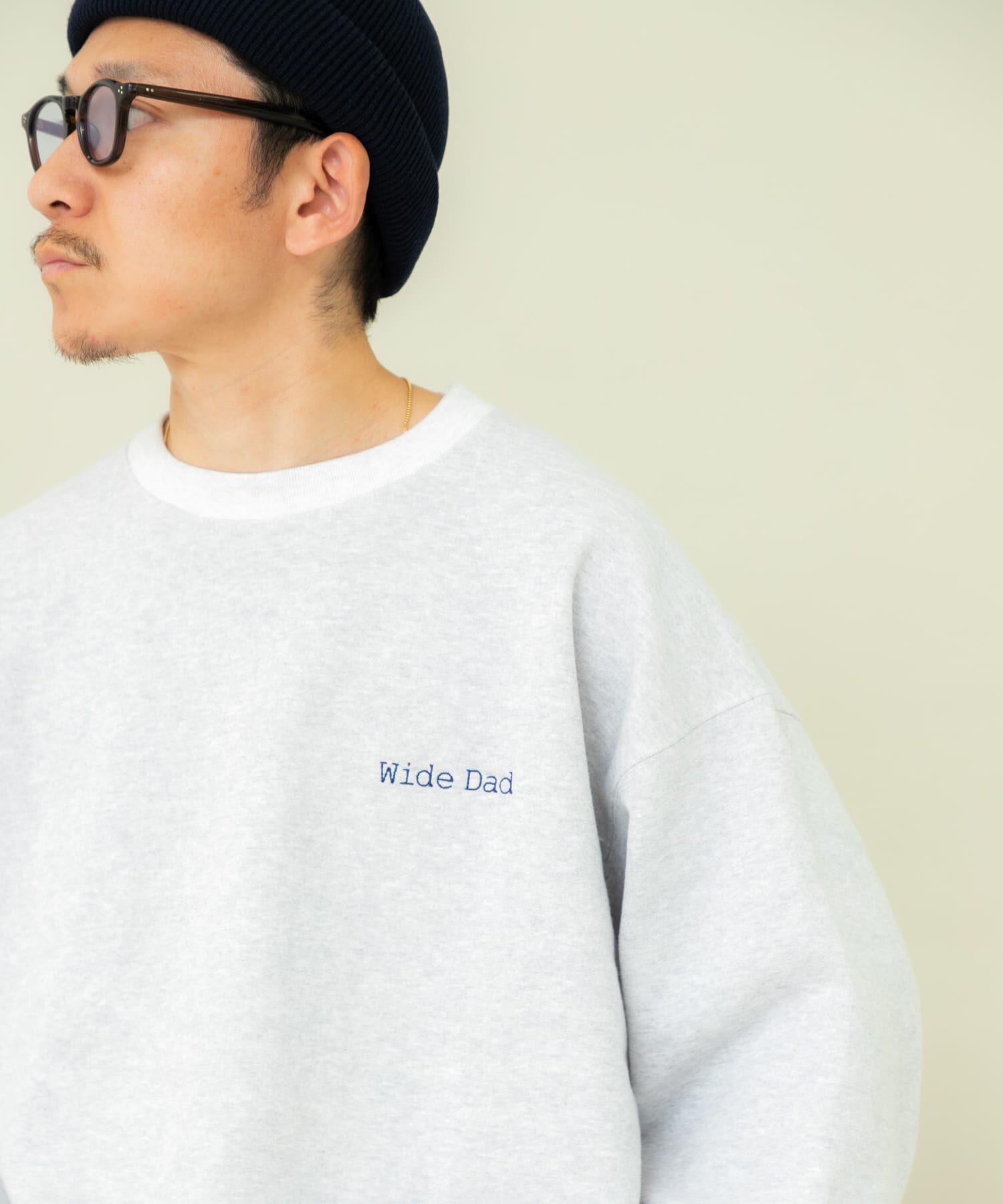 URBAN RESEARCH「Wide Dad　SUPER WIDE SWEAT CREW-NECK」|スウェット・ジャージ|