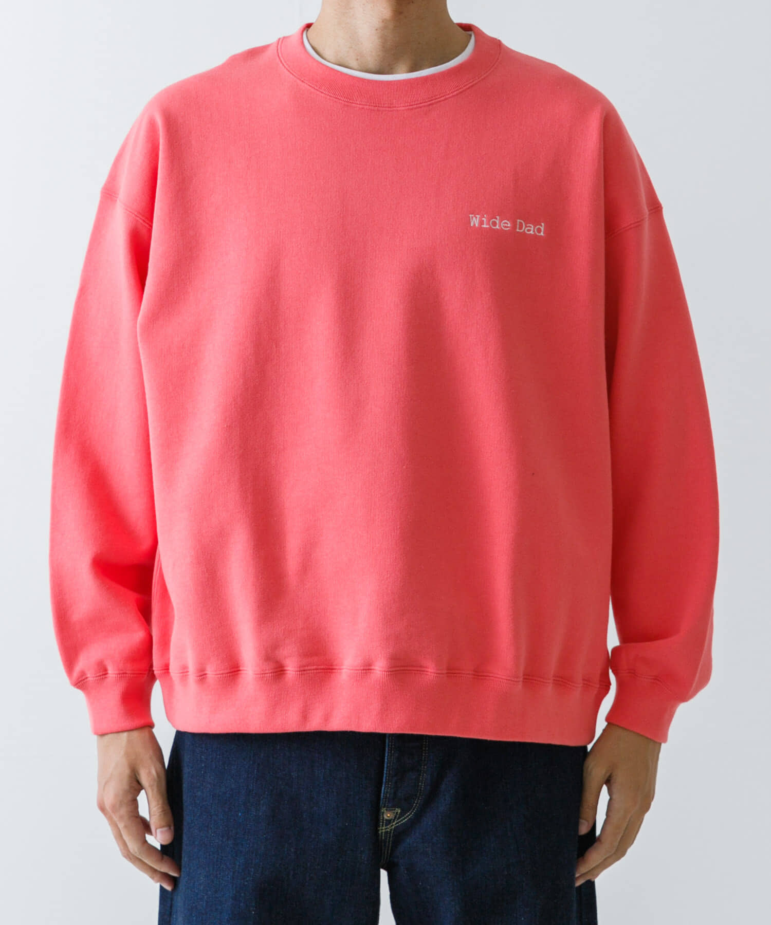 URBAN RESEARCH「Wide Dad　SUPER WIDE SWEAT CREW-NECK」|スウェット・ジャージ|