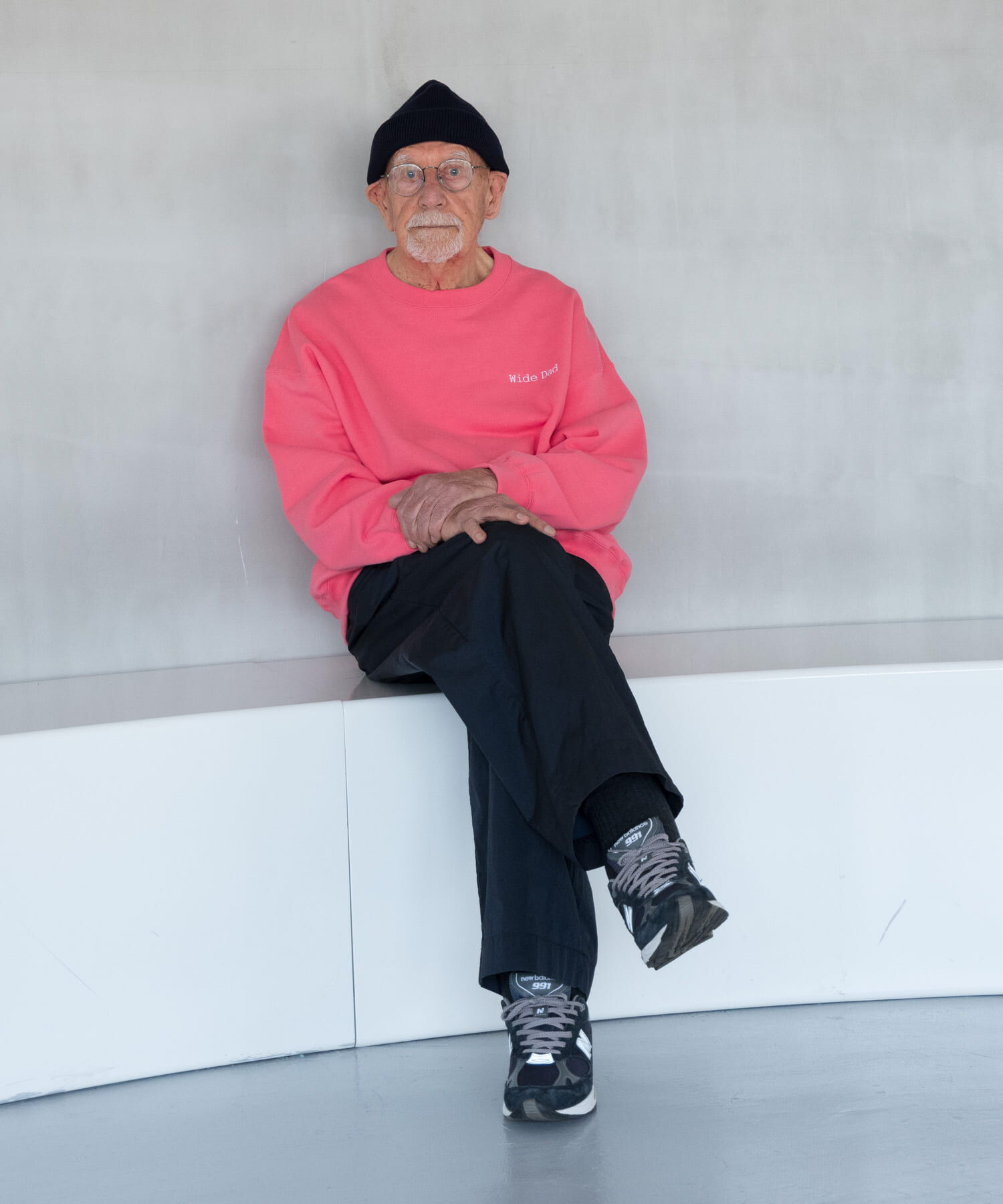 URBAN RESEARCH「Wide Dad　SUPER WIDE SWEAT CREW-NECK」|スウェット・ジャージ|