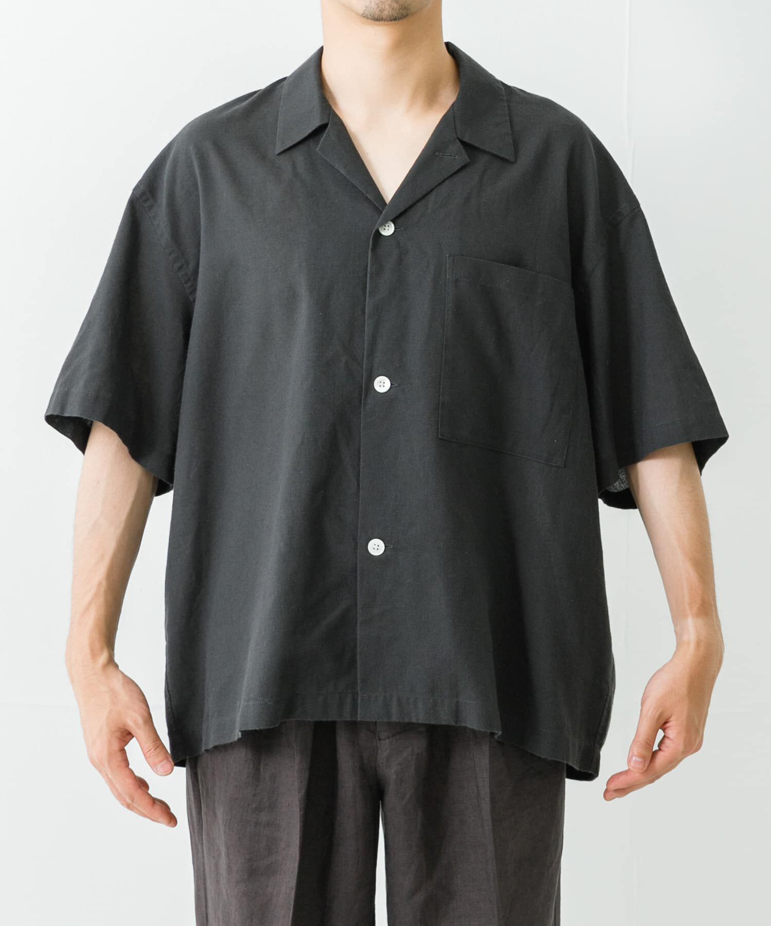 URBAN RESEARCH「『UR TECH DRYLUXE』高機能リネンシャツジャケット」|シャツ・ブラウス|