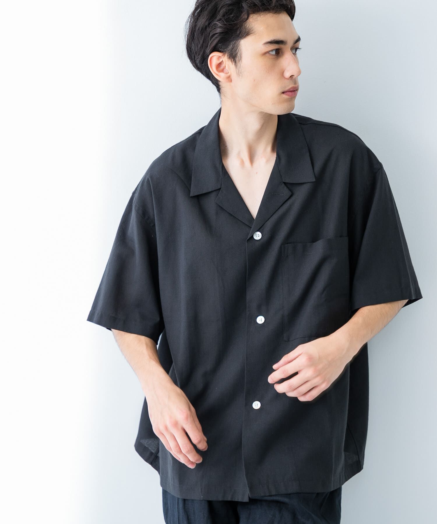 URBAN RESEARCH「『UR TECH DRYLUXE』高機能リネンシャツジャケット」|シャツ・ブラウス|