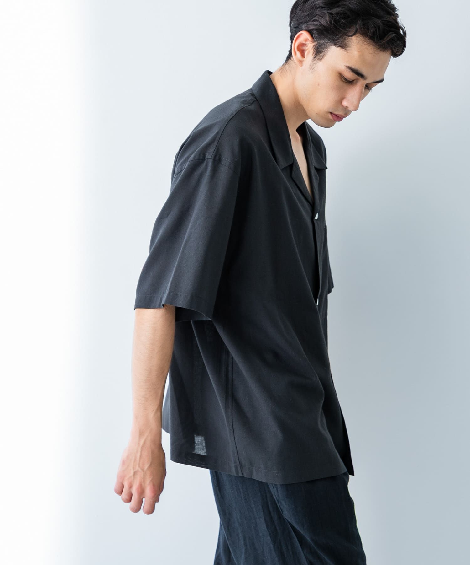 URBAN RESEARCH「『UR TECH DRYLUXE』高機能リネンシャツジャケット」|シャツ・ブラウス|