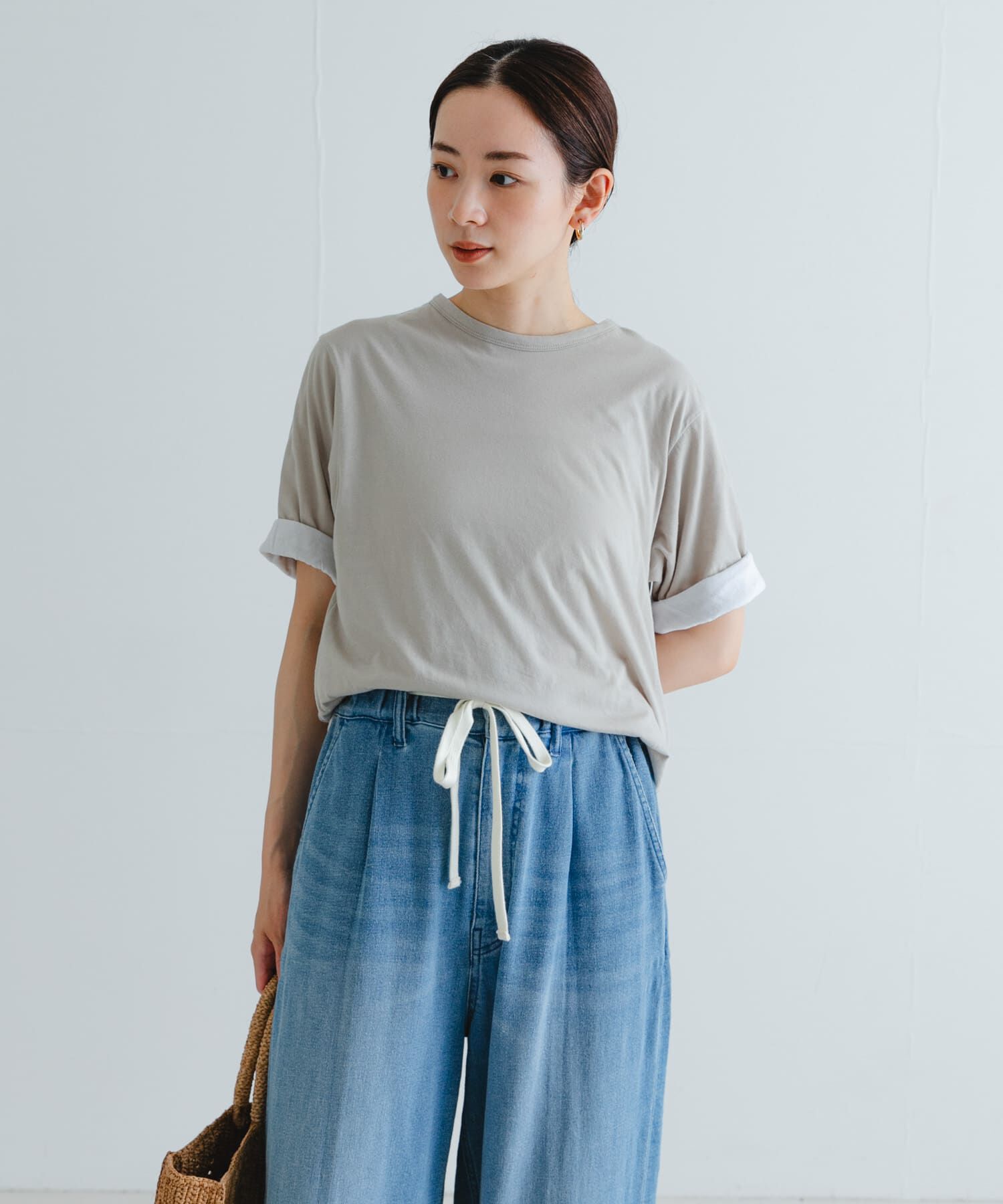 URBAN RESEARCH「リバーシブルTシャツ」|Tシャツ・カットソー|グリーン系その他
