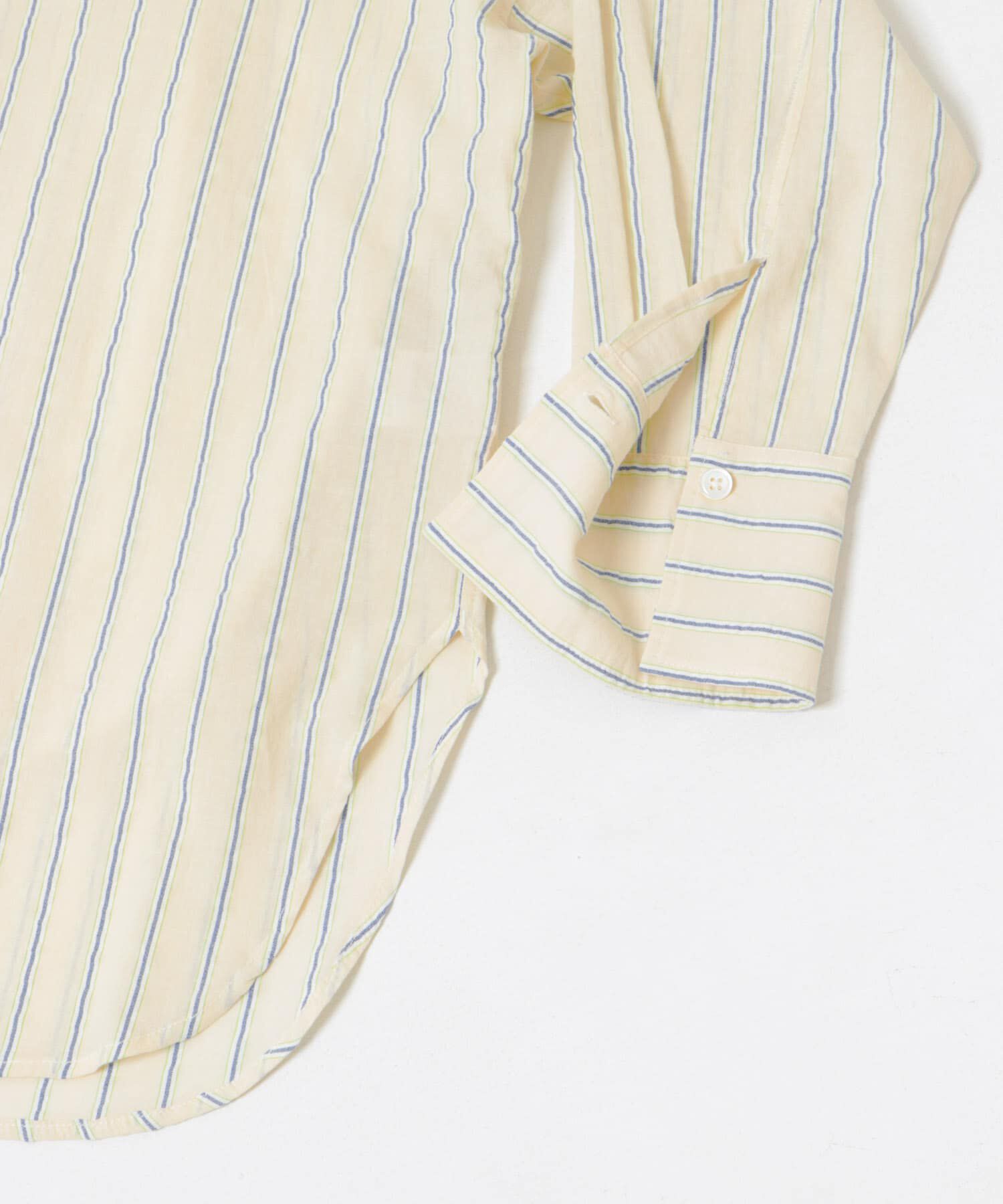 URBAN RESEARCH「new basic　インドコットンサッカーストライプシャツ」|シャツ・ブラウス|