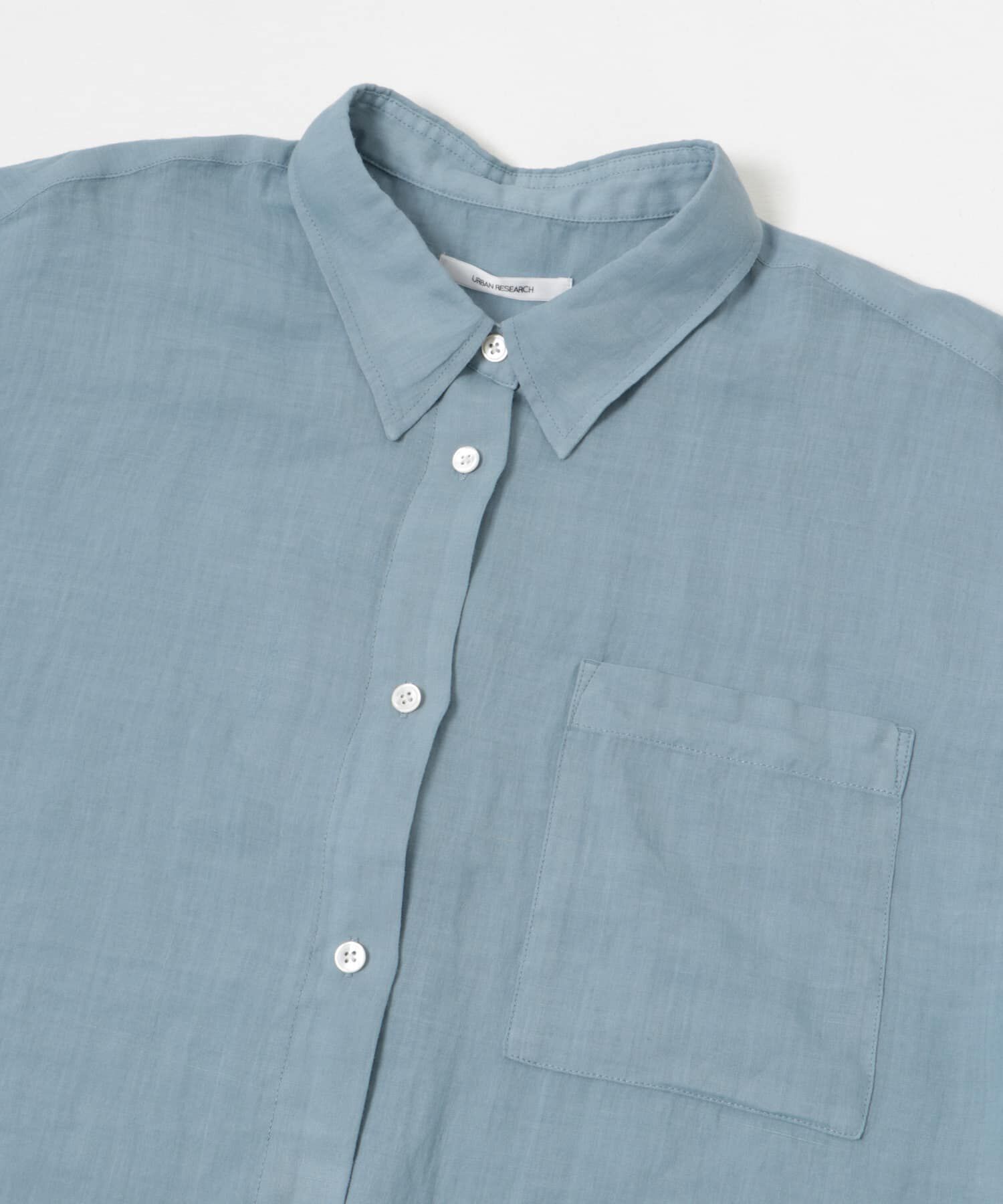 URBAN RESEARCH「ガーメントダイラミーオーバーシャツ」|シャツ・ブラウス|